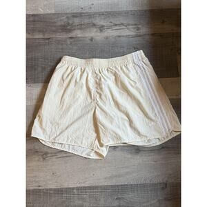 Adidas Sprinter Shorts Mens XL Wonder White Trefoil Originals Three Stripes NWT